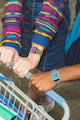 Casio Унисекс електронен часовник с преливащи се нюанси Жени