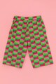 Agatha Ruiz de la Prada Pantaloni cu croiala ampla si imprimeu abstract Fete