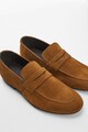 Mango Pantofi loafer din piele intoarsa Soft Barbati