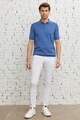 AC&Co Egyszínű galléros póló férfi