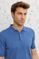 AC&Co Egyszínű galléros póló férfi