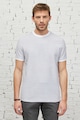 AC&Co Bordázott póló kontrasztos részletekkel férfi