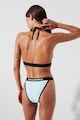 Karl Lagerfeld Egyszínű háromszög fazonú fürdőruhafelső női