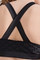 Karl Lagerfeld Fürdőruhafelső texturált logómintával női