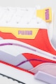 Puma Colorblock dizájnos sneaker nyersbőr szegélyekkel női
