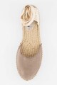 Manebi Nyersbőr espadrille cipő fonott jutarátétekkel női
