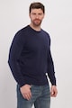 KVL by KENVELO Памучен пуловер с овално деколте Мъже