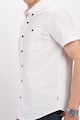 Lee Cooper Памучна риза с къси ръкави и джоб на гърдите Мъже