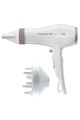 Rowenta Uscator de par  Instant Dry Premium Care , 2200W, Functie Ionica, 6 setari, Jet de aer rece, Concentrator, Difuzor pentru volum, Alb Femei