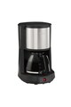 Tefal Cafetiera  Subito Select , Capacitate de 10-15 cesti, 1.25L, Pastrare la cald de 30 min, Functie de oprire automata, Filtru cu suport rotativ, Negru/Argintiu Femei