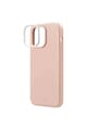 uniq Husa de protectie  Lino pentru iPhone 14 Pro Max, Pink Blush Femei