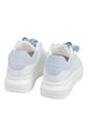 Tosca Blu Кожени спортни обувки с декоративни пискюли Жени