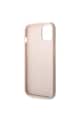 GUESS Husa de protectie  cu logo metalic PU 4G pentru iPhone 14 Plus, Roz Barbati