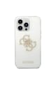 GUESS Husa de protectie  TPU Big 4G Full Glitter pentru iPhone 14 Pro Max, Transparent Femei