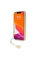 GUESS Husa de protectie  4G Charms pentru iPhone 13, Maro Femei