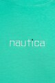 Nautica Памучна тениска Hatton с лого Мъже