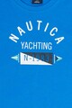 Nautica Tricou din bumbac cu imprimeu logo Levison Baieti