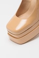 Jeffrey Campbell Chillin vastag talpú lakkozott cipő női