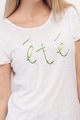 Timeout Modáltartalmú póló feliratos mintával női
