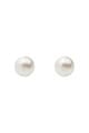Lisa&Co. Cercei de argint placati cu rodiu si cu perle Femei