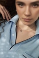 Amelia Parker Rozsdamentes acél nyaklánc medállal és cirkóniával női