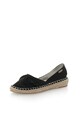 Big Star Espadrile negre cu franjuri Femei