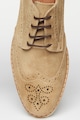 AC&Co Велурени обувки Brogue Мъже