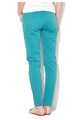 Galvanni Pantaloni verde persan slim fit Brushe Femei