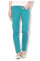 Galvanni Pantaloni verde persan slim fit Brushe Femei