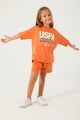 U.S. Polo Assn. Bő fazonú póló és rövidnadrág szett Lány