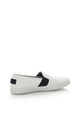 Alcott Pantofi slip-on alb cu bleumarin Barbati