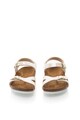 Birkenstock Sandale bej cu model reptila Rio Fete