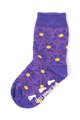 Mala Set de sosete violet cu mov si imprimeu floral - 2 perechi Baieti