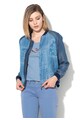 Pepe Jeans London Jacheta bomber albastru inchis de lyocell Willow Femei