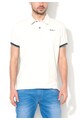 Pepe Jeans London Tricou polo alb prafuit Lemon Barbati