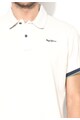 Pepe Jeans London Tricou polo alb prafuit Lemon Barbati