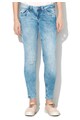 Pepe Jeans London Jeansi slim fit bleu cu talie joasa Ripple Femei