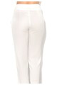 Silvian Heach Pantaloni crop albi Caseletto Femei