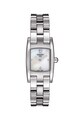 Tissot Ceas argintiu cu cadran mother of pearl Femei