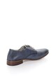 Zee Lane Pantofi derby bleumarin stins de piele cu model perforat Barbati