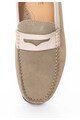 Zee Lane Pantofi loafer penny ecru de piele intoarsa si piele Barbati