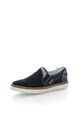 Zee Lane Pantofi slip-on de piele intoarsa si piele Entex Barbati