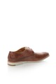 Zee Lane Collection Pantofi derby maro de piele Barbati