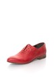 Zee Lane Collection Pantofi derby rosii de piele fara sireturi Papua Femei