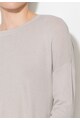 Zee Lane Denim Светлосива полупрозрачна блуза с отвор на гърба Жени