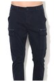 Zee Lane Denim Pantaloni cargo bleumarin inchis Barbati