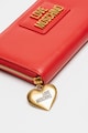 Love Moschino Műbőr pénztárca logórátéttel női