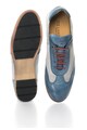 Zee Lane Collection Кожени обувки в синьо и мръснобяло Мъже