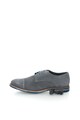 Zee Lane Collection Pantofi derby gri cu detalii discrete perforate Barbati