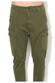 Zee Lane Denim Pantaloni cargo verde oliv Barbati